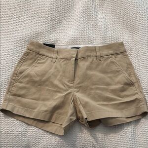 J. Crew Khaki Shorts NWT